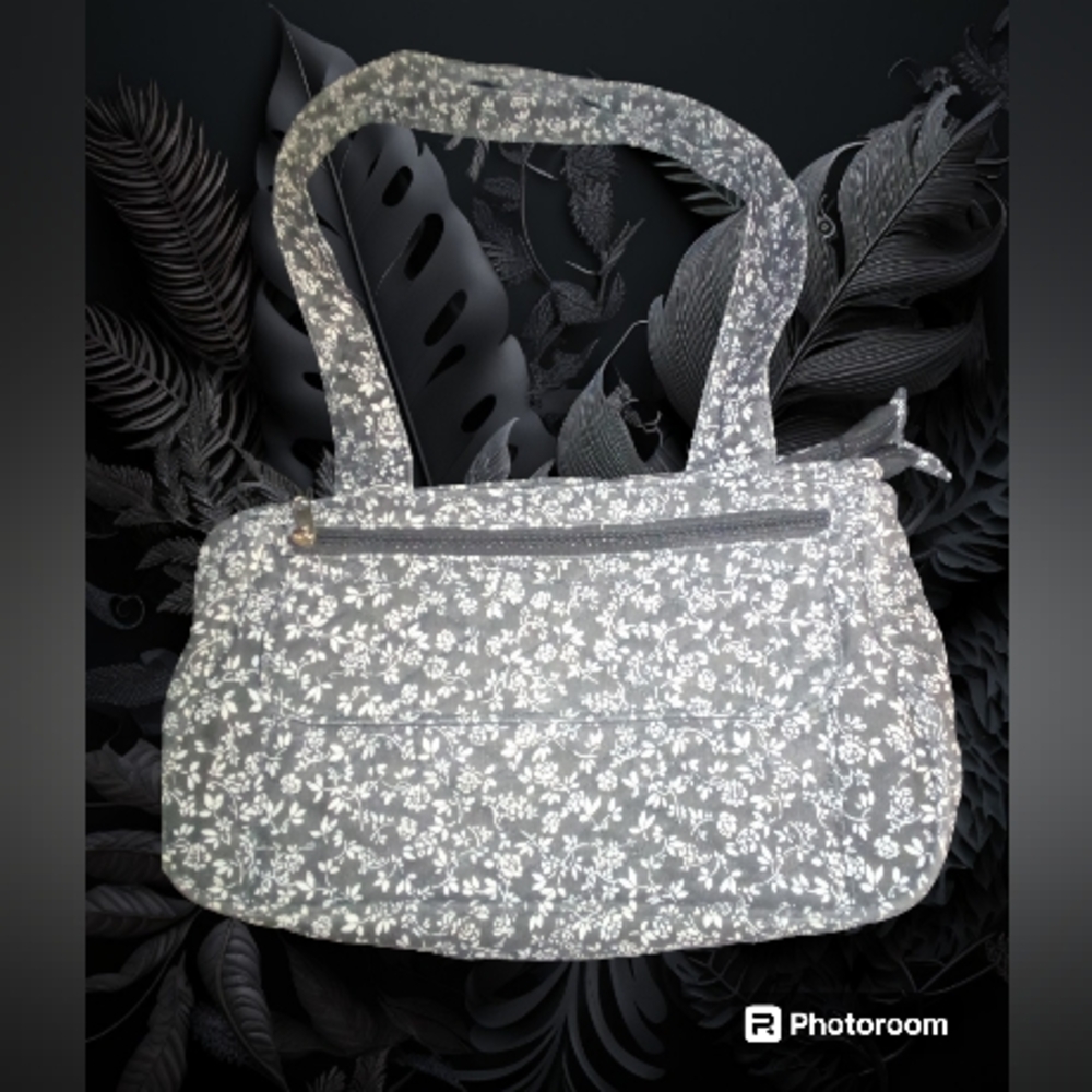 Women's Floral Print 5 Piece Travel/Tote Bag Set